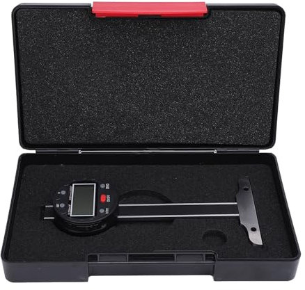 Elektronischer Tiefenmesser, LCD-Display, 100 Mm, 4 Zoll, Bereich 0,001 Mm, 0,00005 Zoll, Genauigkeit, USB-Anschluss, Verbindung, Holzbearbeitung, Metallbearbeitung, Konstruktion