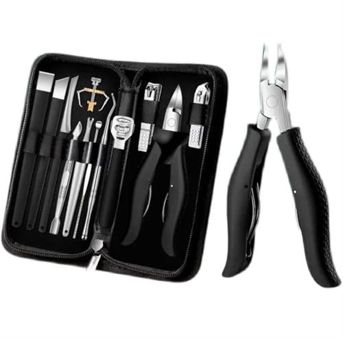 Nagelknipser-Set Nagelknipser-Set for Männer, Pediküre-Werkzeug for zu Hause, Paronychie, tragbares Maniküre-Messer, hochwertige Schere, abgestorbene Haut, Pediküre-Werkzeug Maniküre-Pediküre-Set