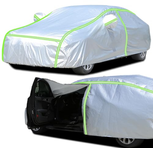Autoabdeckung Wasserdicht Kratzfest für Jaguar S-Type, Staubdicht Winddicht Schneedicht UV-Schutz Outdoor Atmungsaktiv Vollgarage Autoplane