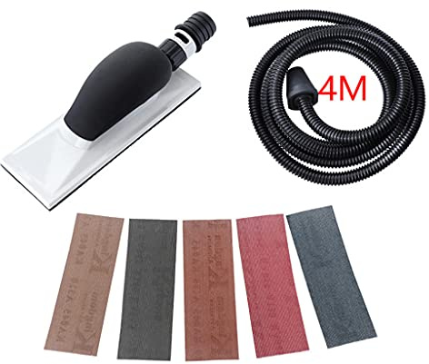 Muro Rettificatrice Motore Orbitale Elettrico Multifunzione Vuoto Testa Stucco Adatto per Auto Lucidatrice Angoli Legno Levigatrice