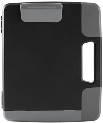 Asyduey Scatola Portadocumenti Multifunzionale Scatola Portadocumenti Portatile per Appunti A4 Scaffale Multifunzionale per Ufficio 36,5 cm X 30,5 cm X 6 cm
