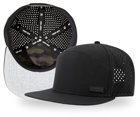 TOP-EX UVCoolix™ kylande baseballkeps män kvinnor snapback platt brätte keps andas UPF 50