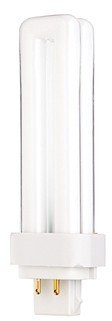 (Pack of 25) Satco S8336, 4100K 18-Watt G24q-2 Base T4 Quad 4-Pin Tube for Electronic and Dimming Ballasts, Compact Fluorescent Bulb