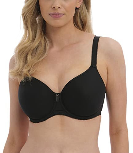 Fantasie Rebecca Essentials Moulded Spacer Bra Black Black 36GG