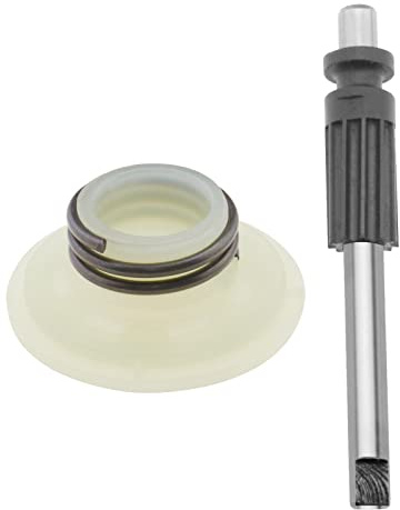 SG Store Set 2 Kit Ingranaggi Vite Senza Fine con Stantuffo E Pistone Della Pompa dell'olio Compatibile con Husqvarna 435 440E 445 450 450E 340 345 350 EPA 503 93 21 01 540057901/503932101 Motosega
