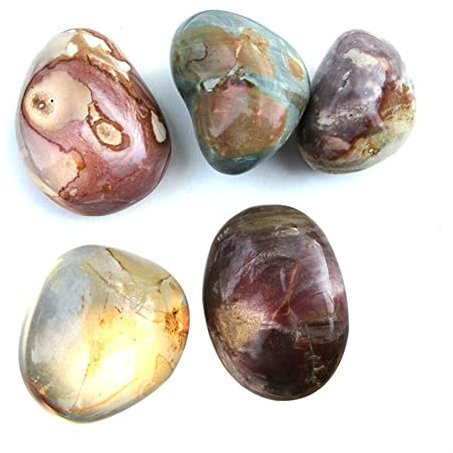 Cristales Naturales Freeform Ocean Jasper Palm Stone 60G-200G 1 Pieza Cristal Hermoso (Color : 60g-80g 1pc)