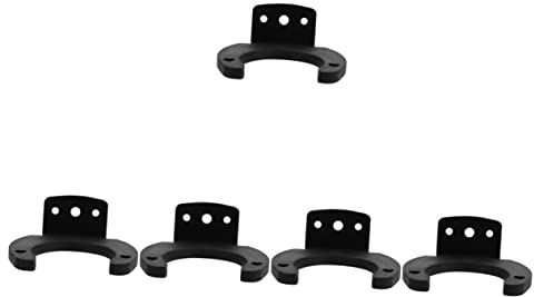 GaRcan 5 Stück Mikrofonhaken Kopfhörer Mikrofon Wandhaken Wandmontage Kleiderständer Mikrofonhalter Mikrofonhaken Halter Wandmikrofonhalter Wandmontierter Mikrofonhaken Ständer Clip Haken