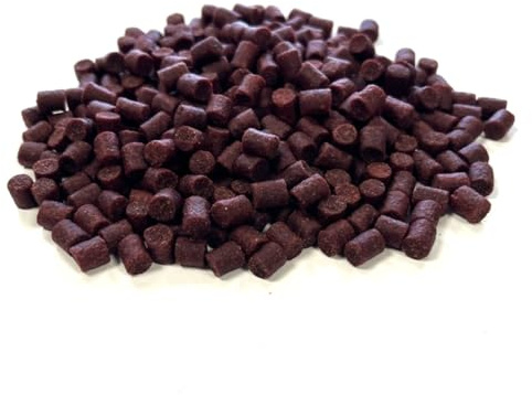 750g 6mm Red Halibut Pellets Fishing Bait MDCB