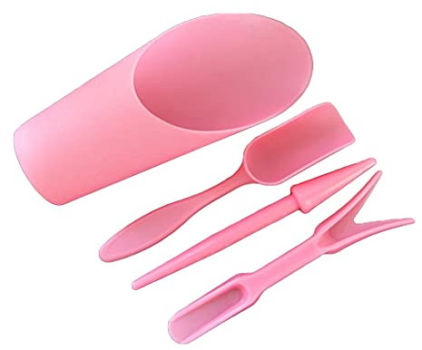 4Pcs Giardino Fioriera Semina Pala Secchio Cucchiaio Succulente Piantine Strumento Bonsai Trapano Accessori