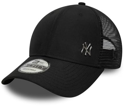 New Era New York Yankees Flawless 9Forty Trucker Black One Size