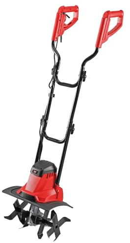 Valex Elettrozappa Mill 36, Motore Elettrico 1050W (1,40 HP), Larghezza di Lavoro 360 mm, Profondità fino a 220 mm, Fresa Ø 205 mm, Doppia Impugnatura Ergonomica, Richiudibile