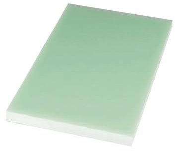 CHAOUYYZ Lámina de Fibra de Vidrio Fr4 Placas de Color Verde Agua Tablero de Resina Fr-4 3240 Fibra de Vidrio 200X300 Mm para Placa de Fibra de Vidrio Cnc 3D/1.5Mm
