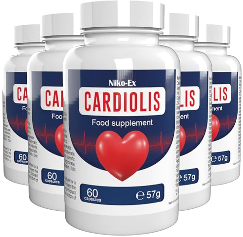 Cardiolis Forte- 300 Capsule (5x 60 Capsule), Confezione da 5