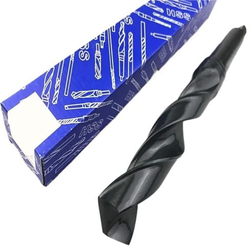 Broca de vástago cónico Morse de 1 pieza, broca helicoidal de vástago cónico Morse HSS de 10 mm a 60 mm, broca escariadora CNC de acero de alta velocidad HSS, máquina herramienta de torno(38.5mm)