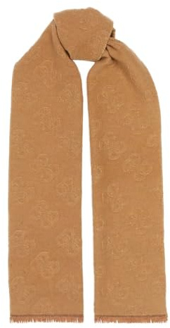 GUESS Embossed Scarf 35X180 Camel