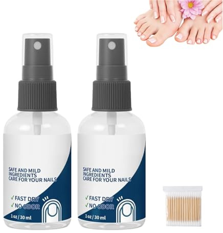 Blinzador Nails Spray, Blinzador Antifungal Spray, Fungal Nail Treatment for Toenails Extra Strong, Nail Strengthener for Damaged Nail, Fast-Acting, Restoring Healthy Nails (2pcs)