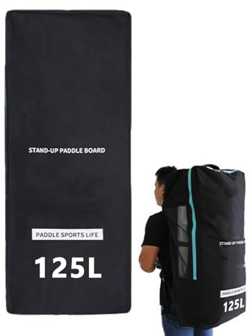 Bolsa De Tablero - Mochila 125L para Tablas De Paddle Hinchables - Material De Tela Oxford,impermeable,resistente Al Desgarro,para Tablas De Surf Y Paddle Surf De Menos De 177.16x39.37x7.87 Pulgadas