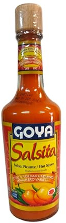 SALSA PICANTE - GOYA - SALSITA PICANTE - CHILE VARIEDAD HABANERO - 226 ML