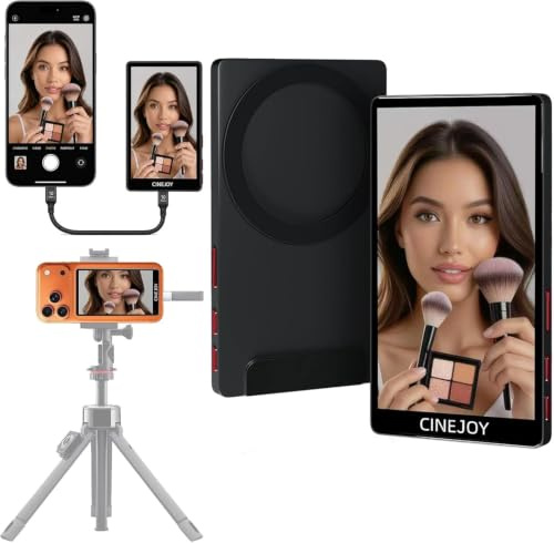 EACHSHOT CineJoy M2 Écran Moniteur Selfie Vlog, 4K 120fps Zéro Latence