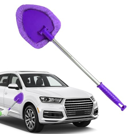 Limpiador De Parabrisas – ABS 43x13cm | Herramienta Telescópica Antideslizante | Limpiavidrios De Coche Para Limpieza Fácil, Interior, Mantenimiento Automotriz Y Visibilidad Clara Al Conducir