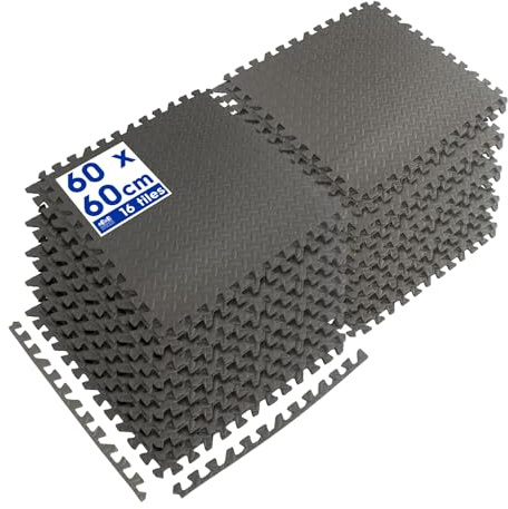 Tapis de Sol de Gym en Mousse EVA - 60 x 60 cm