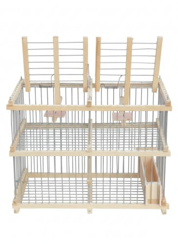 MetS Bird Cage Trap Cage with Two Trap