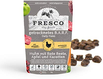 FRESCO Dog Trockenbarf I Daily Menü Huhn mit Rote Bete, Apfel und Karotten I 5kg