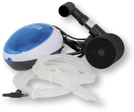 Filterset mit Luftpumpe und Zubehör, Aquariumfilter, für Aufzuchtbecken | Aquariumfilter und Zubehör für Wasserbewegung, Belüftung und biologische Filterung; Für zuverlässigen Einsatz im Aquarium