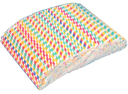 Pro DP 1000 Bio Papiertrinkhalme Strohhalme Trinkröhrchen bunt gestreift Ø6mm 22cm lang farbig gemischt