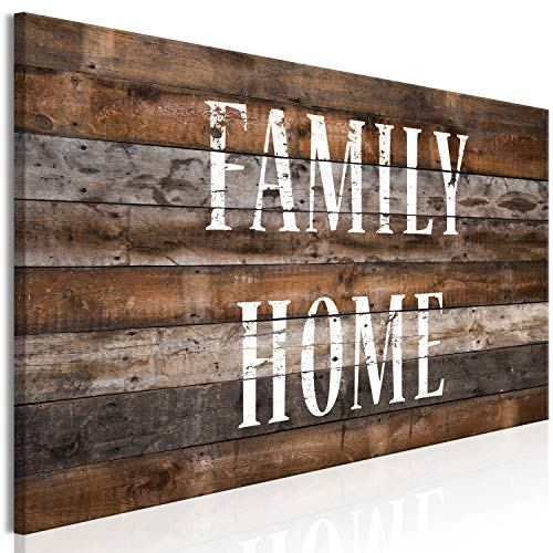 murando - Akustikbild Home Bretter Bilder Akustikschaum Hochleistungsschallabsorber Schallschutz Leinwand 1 tlg Wandbild Raumakustik Schalldämmung Haus Holz m-A-0965-b-a
