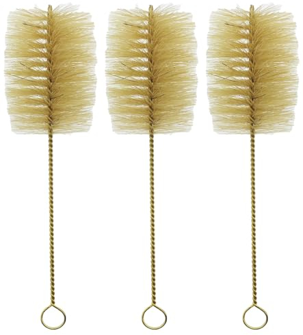 varivendo Confezione 3 pennelli acquasantiera, acquasantiera Lunga, acquasantiera, cimitero, 12160