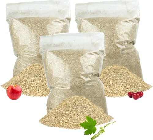 Eurocatch Surtido Virutas para ahumadores - 3 x 4 litros - Manzana - Cereza - Arce - Picadores de Humo - Producto Puro, Libre de Moho para una Seguridad óptima