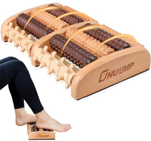 Rouleau de massage des pieds en bois de hêtre, appareil de massage des fascias, lutte contre la cellulite, relaxation musculaire pour jambes, taille, fesses, ventre, cou, épaules et bras