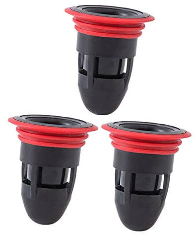 XFMZFUBD 3pcs Floor Drain Core Stainless Steel Strainer Metal Sink Strainer Filter for Sink Backwater Valve Floor Floor Drainer Bathtub Drain Stopper Floor Drain Plugs White(Nero)