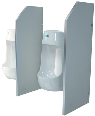 Urinal-Trennwand aus Holz für Herren, für Toiletten in Hotels, Restaurants und Schulen, Urinal-Schallwand für mehr Privatsphäre und Komfort