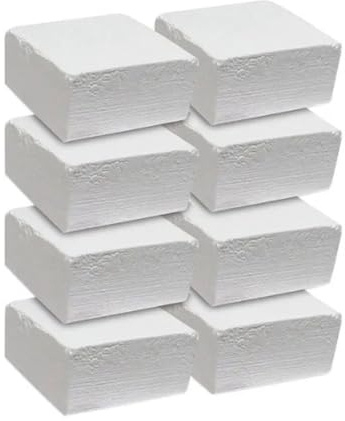 Fuhjythy Sportkreide Magnesium für Gymnastik, Sport, Gewichtheben, Klettern, Fitnessstudio, Magnesiumblock, Langhantel, Fitnesstraining, 8 Stück