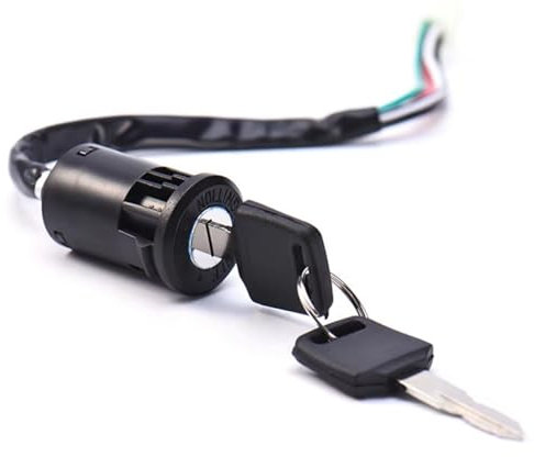 Interruttore Accensione Chiave Per Suzuki Dirt Bike Chiave Universale 12 V Interruttore Accensione Moto Quad Chiavi Moto Avviatori Cilindro MTB Interruttore Accensione