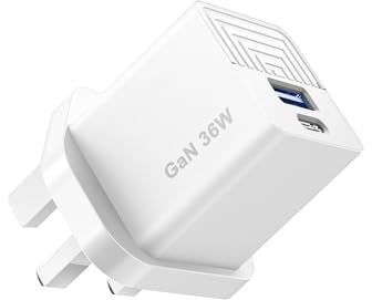 36W GaN Technology Super Fast Charger Plug for Google Pixel 11/11 Pro | 11 Pro XL/11 Pro Fold/ 10A/10/10 Pro/10 Pro XL/9a/9/9 Pro/9 Pro XL/8A/8/8 Pro/7a/7, Dual Port USB and Type C Plug