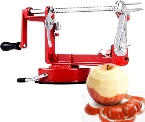 Affettatrice a spirale per patate, in acciaio inox, a spirale, per cetriolo, carota, frutta, verdura tornado
