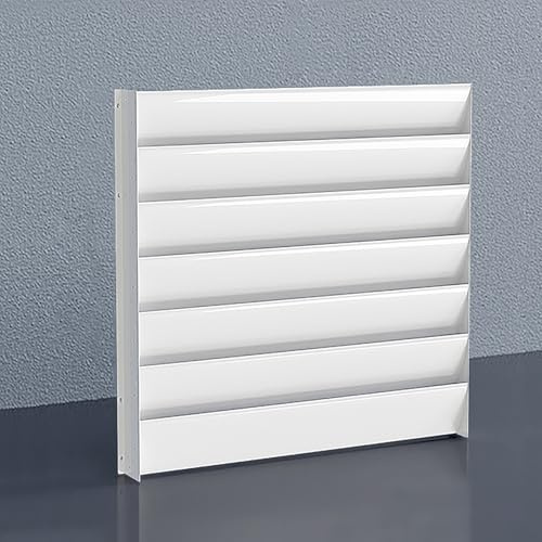 Deflector de aire acondicionado para exteriores, deflector de viento de PVC, fácil de instalar, para uso doméstico y exterior, 55 x 55 cm, evita el viento directo