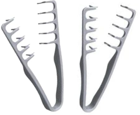 2pc Peigne texture hommes | Peigne dents larges boucles | Peignes barbiers dents larges outil volumateur racines | Accessoire peignes coiffants cheveux bouclés raide Texture coutures frange couvrante