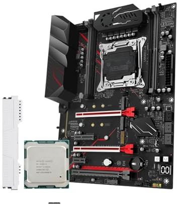 Placa Base X99 Xeon E5 2680 V4 2011-3CPU Combo DDR4 16GB Kit Set MR9A Pro MAX Cuatro USB3.0(Motherboard+CPU)