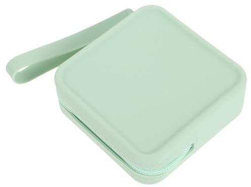 Generisch Wiederverwendbare Perioden Tasche 10 X 10cm Lichtgrün aus Robustem Material für Damenbinden und Hygieneartikel Praktische Reise Aufbewahrungstasche für Frauen
