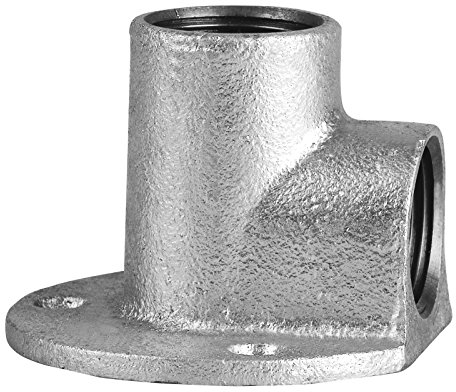 Edelstahl Fitting #471 Deckenwinkel 1/2 Zoll 90° Wandscheibe Gewindefitting