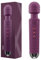 bed geek Handheld Wireless Electric Body Wand Massager with Memory Feature by bed geek Massage Skin Soft Silicone 20 Patterns 8 Speeds (Purple)