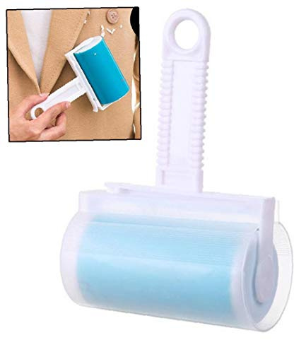 Household Reusable Washable Lint Roller Sticky Silicone Dust Wiper Pet Hair Remover Cleaning Brush Tool