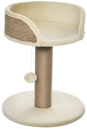 PawHut Cat Tree Tower Activity Center Climbing Stand with Scratching Posts