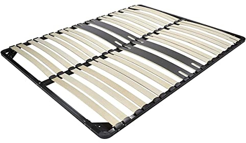 CAMA Sommier ergonomique à lattes avec zone lombaire renforcée 160X200 cm