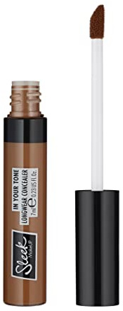 SleekMakeUP In Your Tone - Correttore longwear nasconde le occhiaie e copre le imperfezioni, da medio a copertura completa, 8C, 7ml