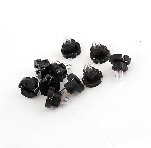 A ABSOPRO T3 1 Lampadina Auto Cruscotto Indicatore Lato Giallo Luce Set 10